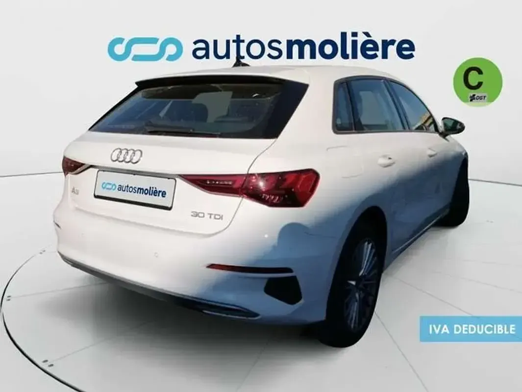 Usado Audi A3 Advanced Plus 116 CV (85 kW) 2023 Blanco Berlina