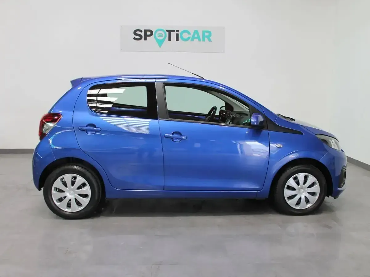 Usado Peugeot 108 Active 72 CV (52 kW) 2021 Azul