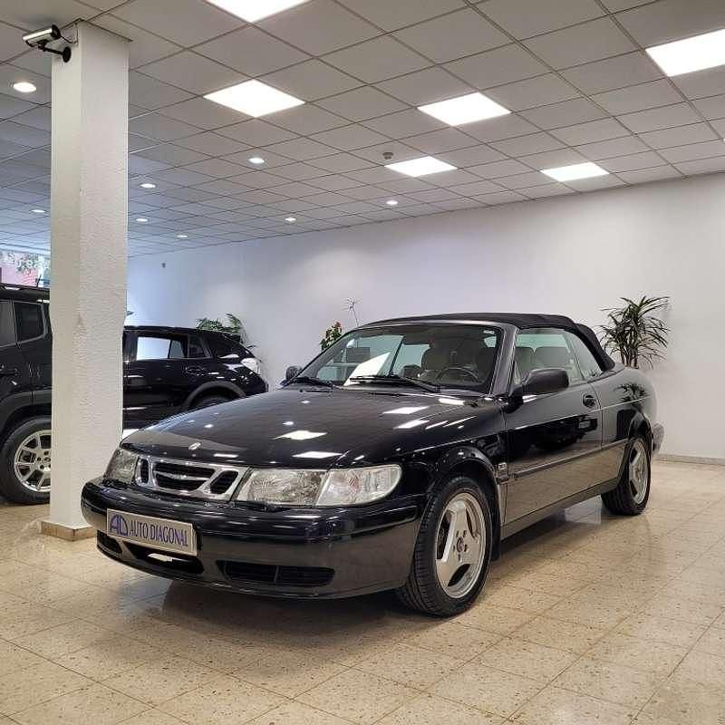 Usado Saab 9-3 Cabriolet 131 CV (96 kW) 1999 Negro Descapotable