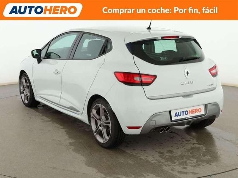 Usado Renault Clio IV GT 120 CV (88 kW) 2015 Blanco Berlina
