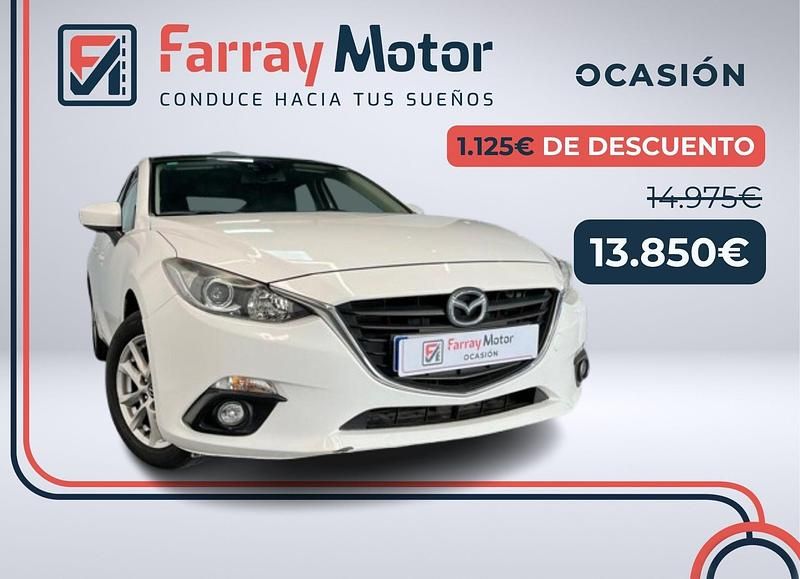 Blanco Usado 2016 Mazda 3 Style Utilitario | 13.850 € (Precio justo) - Imagen 1/4