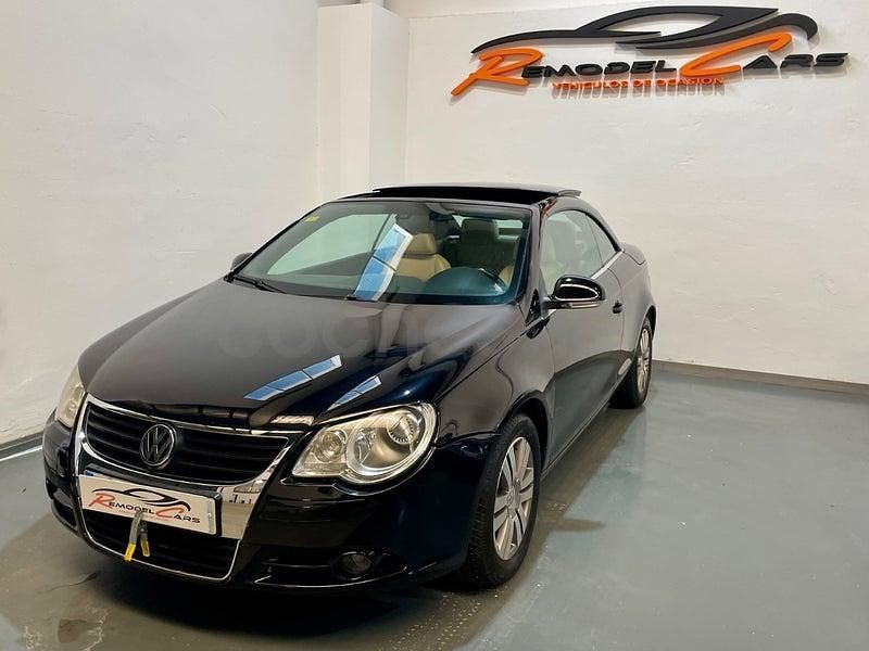 Negro Usado 2007 VW Eos Individual Descapotable | 6350 € (Precio justo) - Imagen 1/4