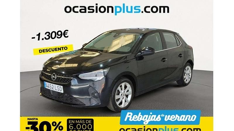Negro Usado 2021 Opel Corsa Elegance Utilitario | 10.455 € (Buen precio) - Imagen 1/4