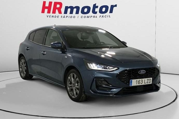 Azul Usado 2022 Ford Focus ST-Line Berlina | 15.290 € (Super precio) - Imagen 1/4