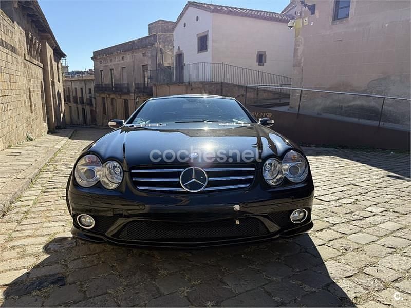 Usado Mercedes SL55 AMG AMG 500 CV (367 kW) 2007 Negro Descapotable