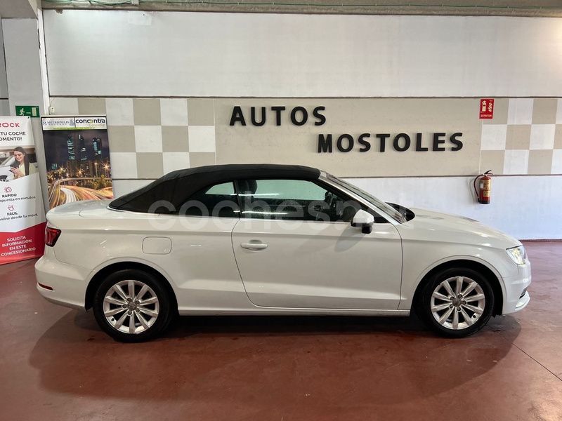 Blanco Usado 2014 Audi A3 Cabriolet Ambition Descapotable | 15.495 € (Buen precio) - Imagen 1/4