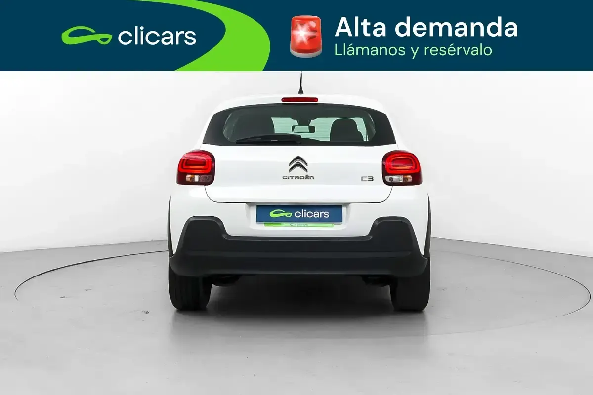 Usado Citroën C3 Feel 102 CV (75 kW) 2022 Blanco Utilitario