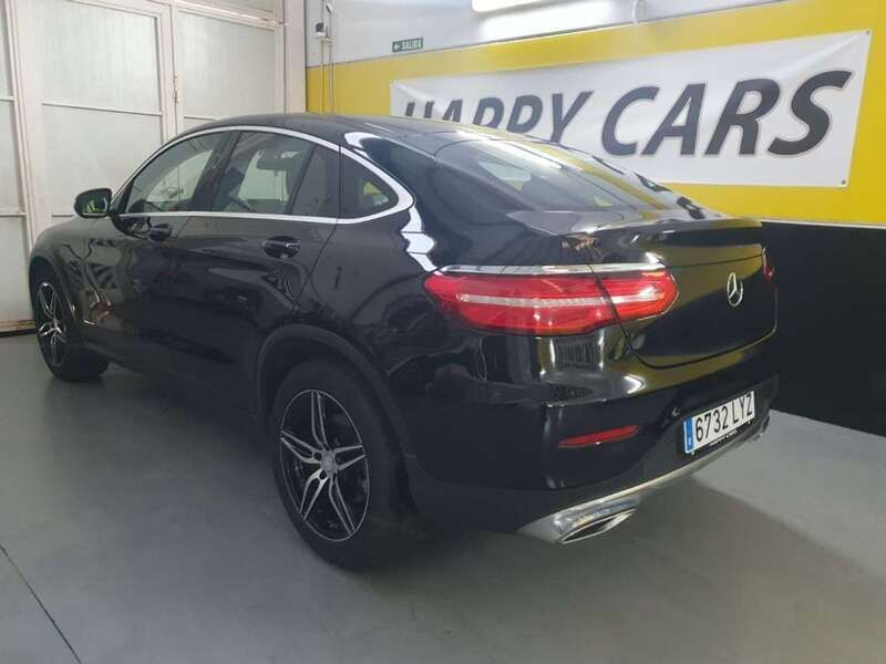 Usado Mercedes GLC220 170 CV (125 kW) 2017 Negro SUV