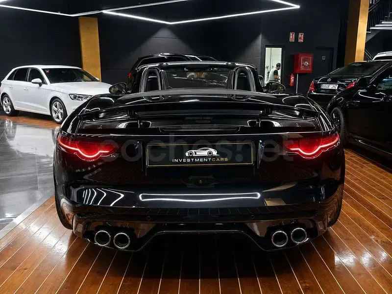 Usado Jaguar F-Type S 495 CV (364 kW) 2013 Negro Descapotable