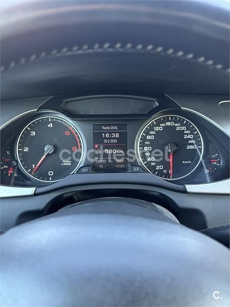 Usado Audi A4 143 CV (105 kW) 2009 Negro Familiar