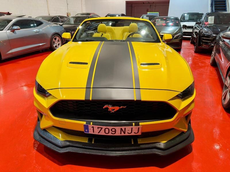 Amararillo Usado 2018 Ford Mustang Coupe | 32.000 € (Precio justo) - Imagen 1/4