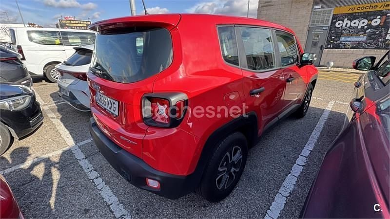 Käytetty Jeep Renegade Sport 120 HP (88 kW) 2019 Punainen Katumaasturi