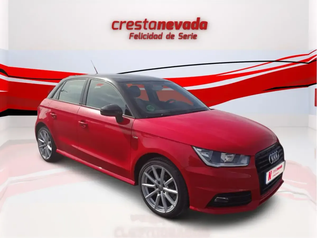 Usado Audi A1 Sportback Premium 95 CV (69 kW) 2018 Rojo Utilitario