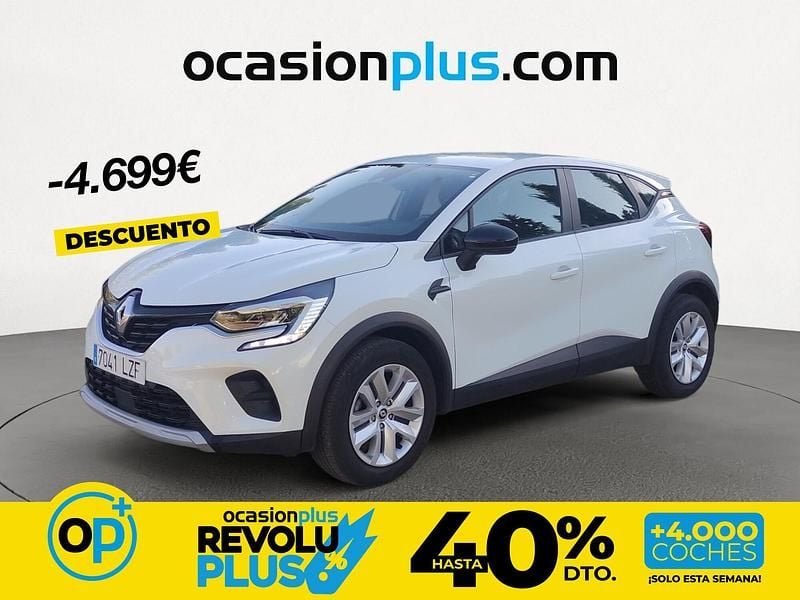 Usado Renault Captur Intens 100 CV (73 kW) 2022 Blanco SUV