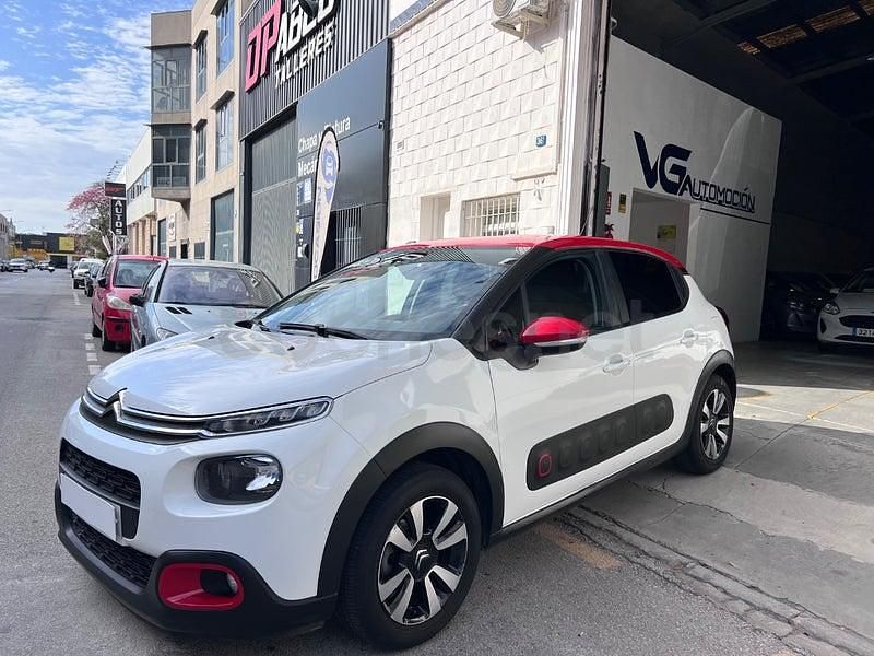 Blanco Usado 2017 Citroën C3 Feel Berlina | 6999 € (Un poco caro) - Imagen 1/4