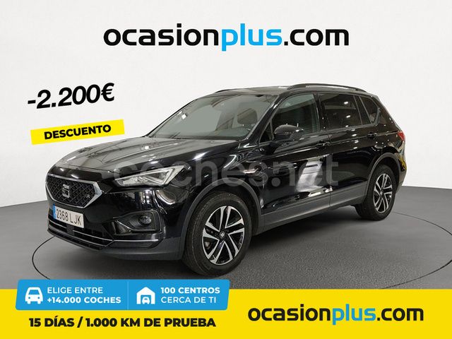 Negro Usado 2020 Seat Tarraco Style Plus SUV | 24.200 € (Precio justo) - Imagen 1/4
