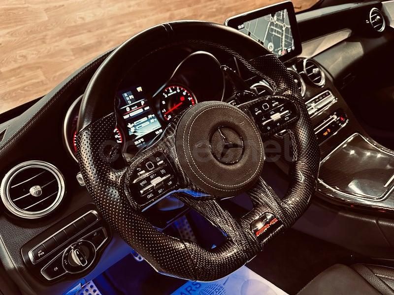 Usado Mercedes C63S AMG 510 CV (375 kW) 2017 Negro Descapotable