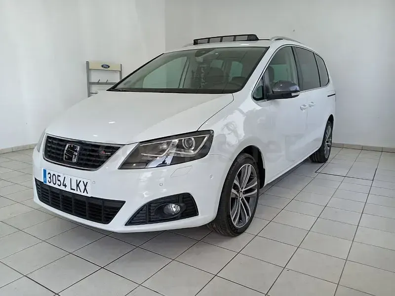 Usado Seat Alhambra XCELLENCE 177 CV (130 kW) 2020 Blanco Monovolumen