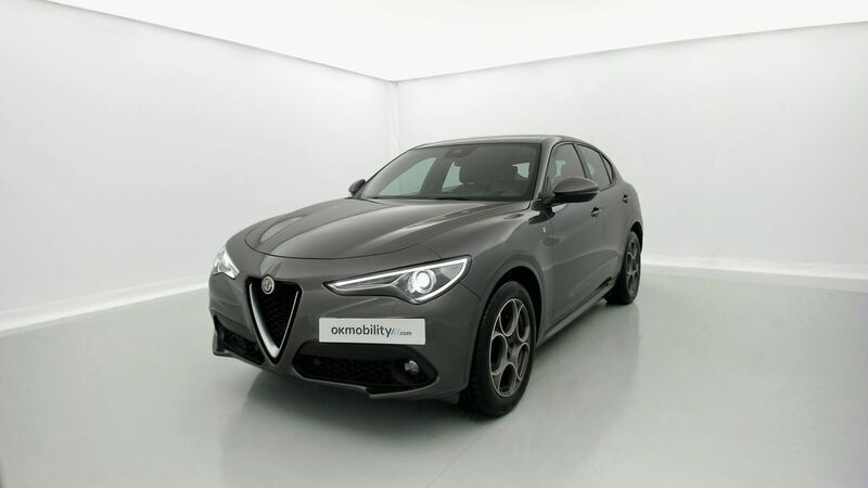 Gris vesubio Usado 2022 Alfa Romeo Stelvio Ti SUV | 29.520 € (Super precio) - Imagen 1/4