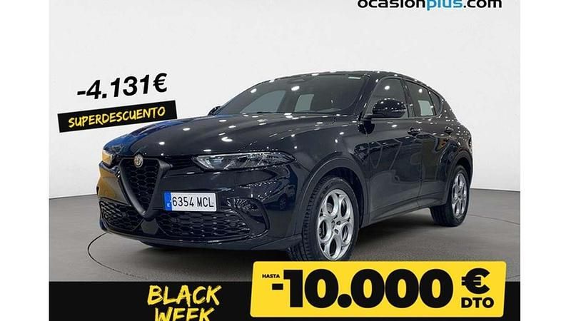 Negro Usado 2022 Alfa Romeo Tonale Sprint SUV | 20.773 € (Buen precio) - Imagen 1/4