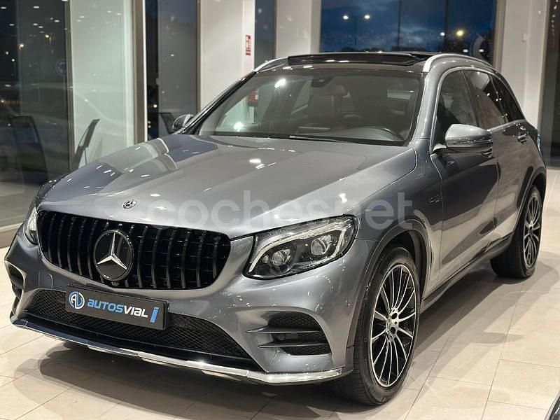 Usado Mercedes GLC250 204 CV (150 kW) 2018 Gris / plata SUV