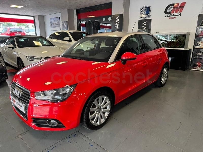 Usado Audi A1 Sportback Ambition 90 CV (66 kW) 2014 Rojo Utilitario