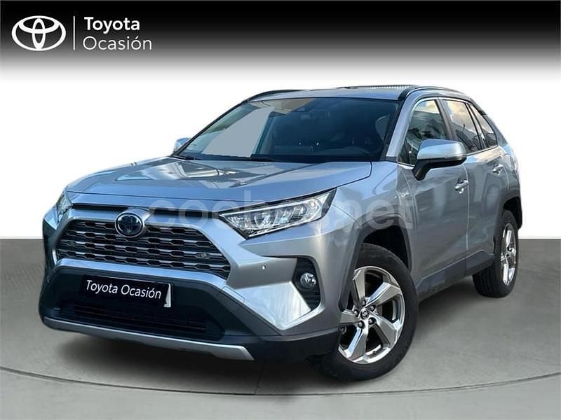 Gris / plata Usado 2021 Toyota RAV4 Hybrid Advance SUV | 29.990 € (Precio justo) - Imagen 1/4