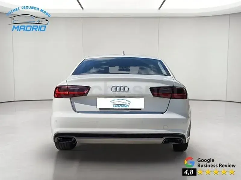 Usado Audi A6 S-Line 190 CV (139 kW) 2015 Blanco Berlina