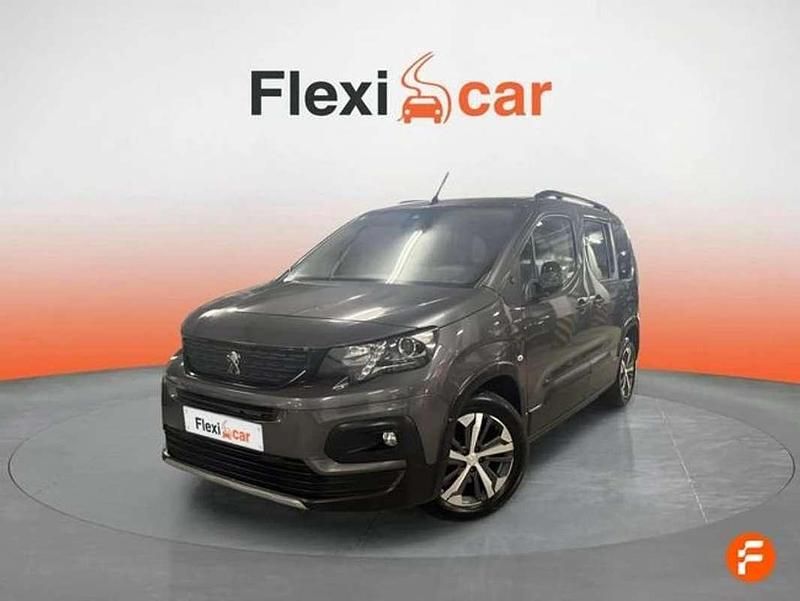 Usado Peugeot Rifter GT-line 110 CV (80 kW) 2019 Gris Monovolumen