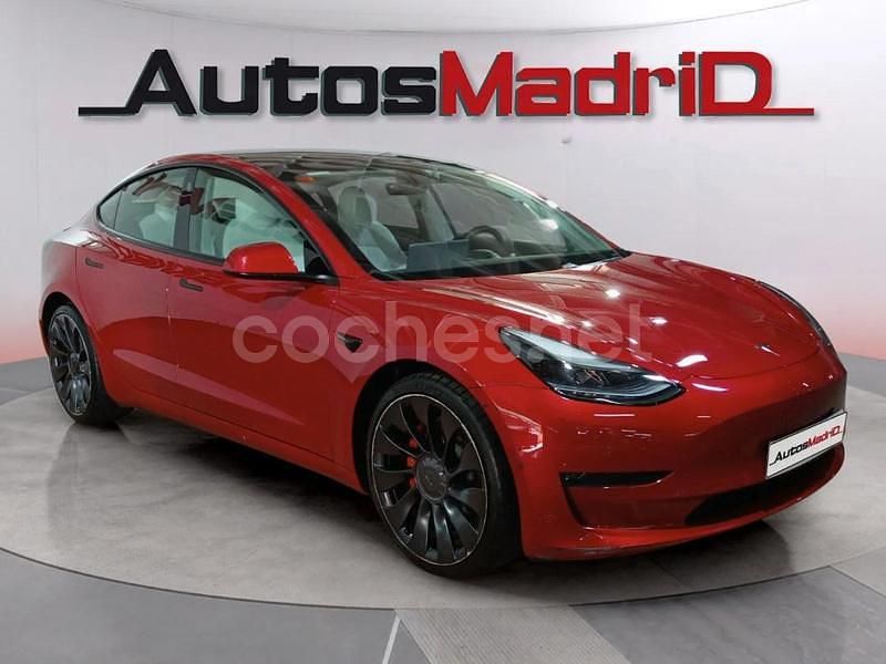 Eléctrico Usado 2021 Tesla Model 3 Performance Berlina | 34.990 € (Caro) - Imagen 1/4