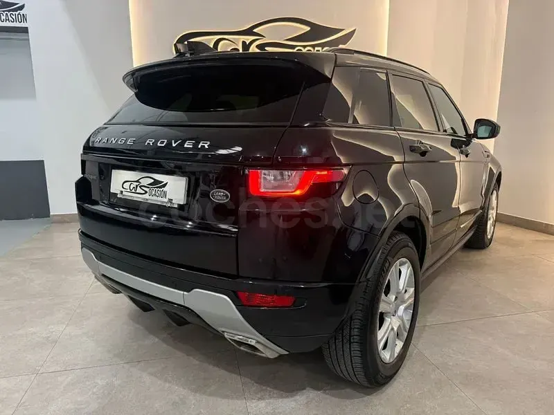 Käytetty Land Rover Range Rover evoque HSE 180 HP (132 kW) 2016 Musta Katumaasturi