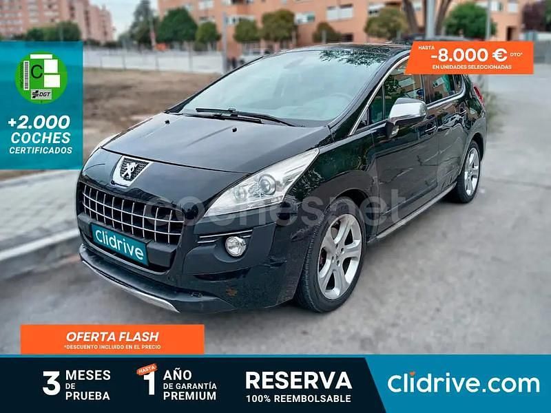 Negro Usado 2010 Peugeot 3008 Sport Berlina | 5690 € (Super precio) - Imagen 1/3