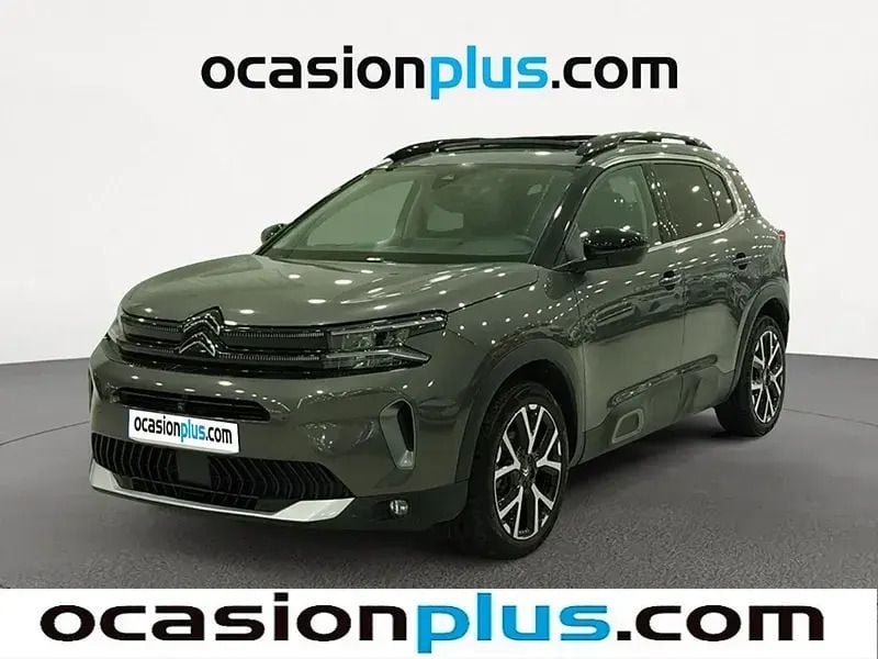 Gris Usado 2023 Citroën C5 Aircross PureTech SUV | 22.264 € (Precio justo) - Imagen 1/4