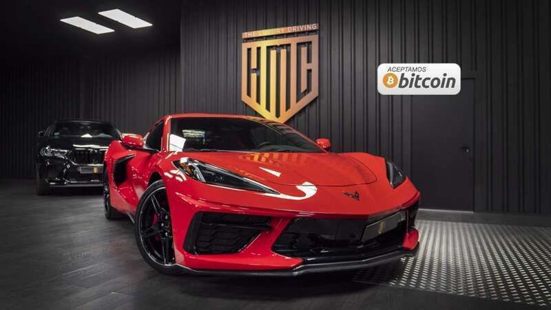 Rojo Usado 2021 Chevrolet Corvette Coupe | 111.000 € - Imagen 1/4