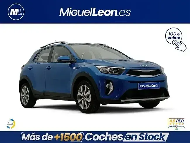 Usado Kia Stonic 84 CV (61 kW) 2022 Azul SUV