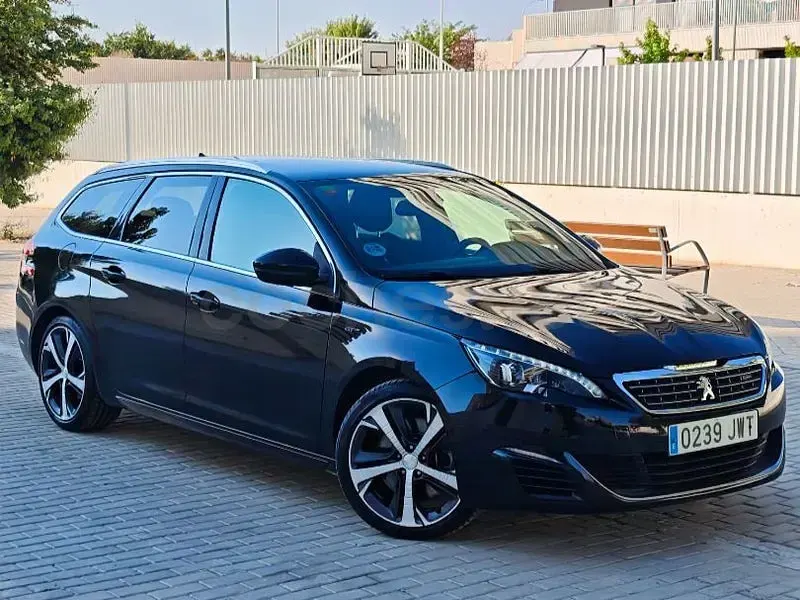 Usado Peugeot 308 SW GTi 180 CV (132 kW) 2016 Negro Familiar