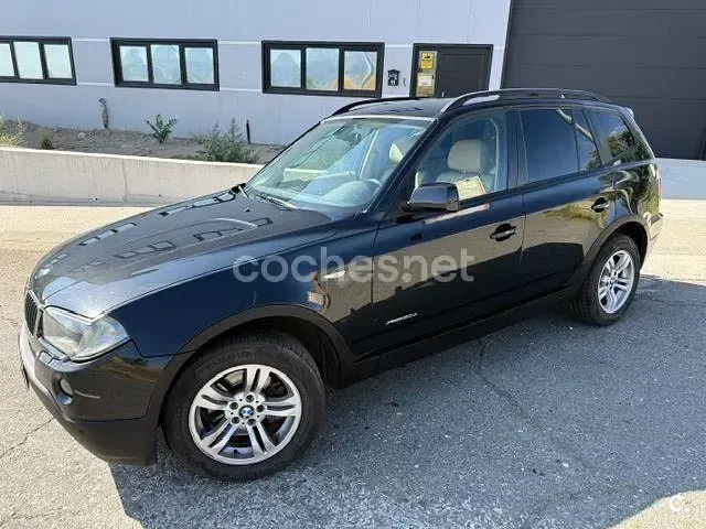 Usado BMW X3 177 CV (130 kW) 2008 Negro SUV
