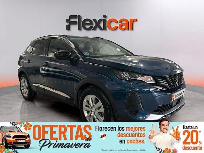Usado Peugeot 3008 Style 130 CV (95 kW) 2021 Azul SUV