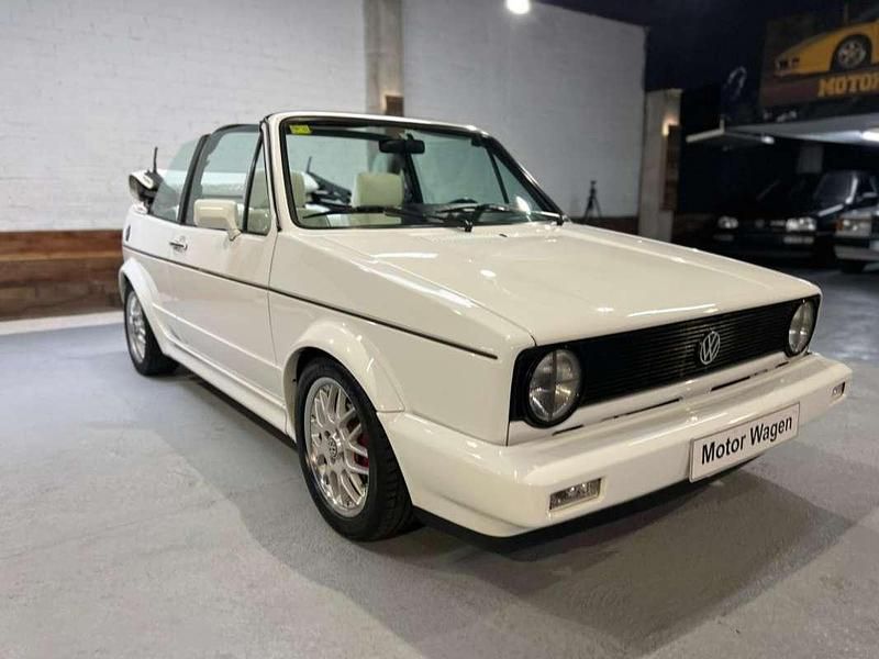 Usado VW Golf Cabriolet 111 CV (81 kW) 1990 Blanco Descapotable