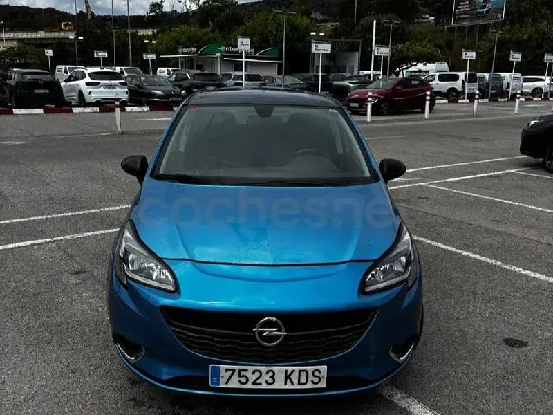 Usado Opel Corsa Color Edition 100 CV (73 kW) 2017 Azul Utilitario