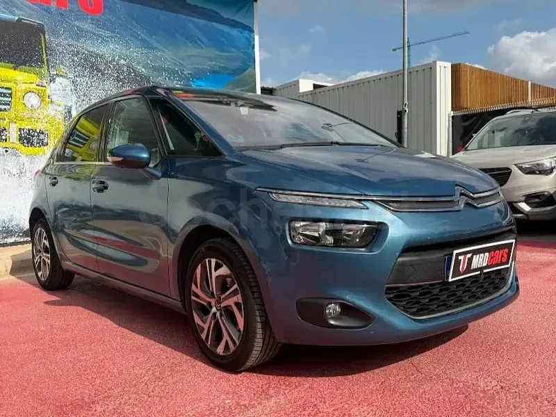 Usado Citroën C4 Picasso Feel 130 CV (95 kW) 2016 Azul Monovolumen
