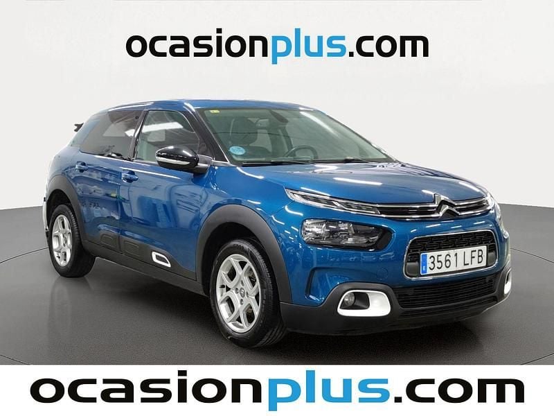 Usado Citroën C4 Cactus PureTech 110 CV (80 kW) 2020 Azul Utilitario
