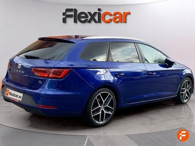 Usado Seat Leon FR 180 CV (132 kW) 2018 Azul