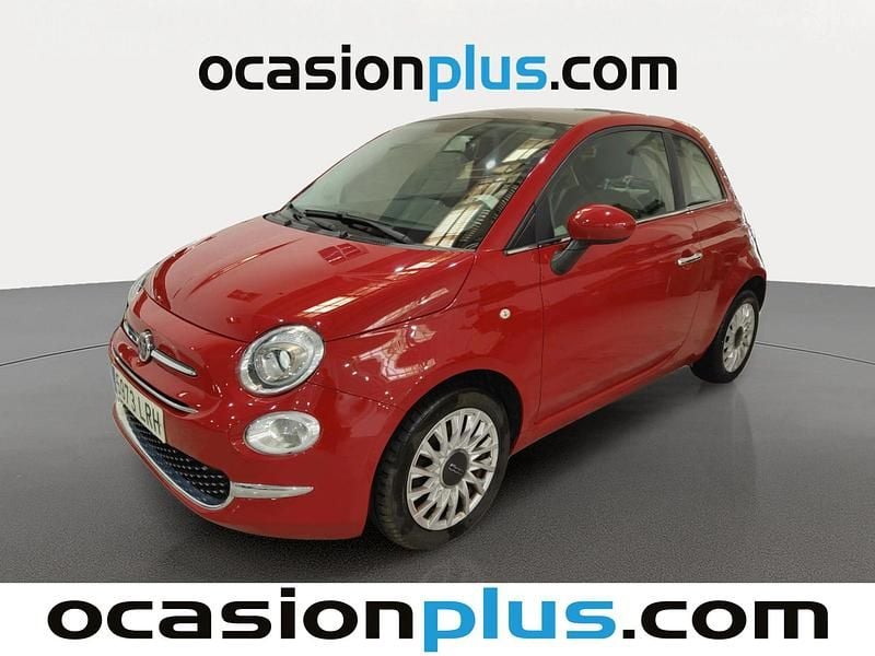 Rojo Usado 2021 Fiat 500 Dolcevita Utilitario | 9082 € (Buen precio) - Imagen 1/4