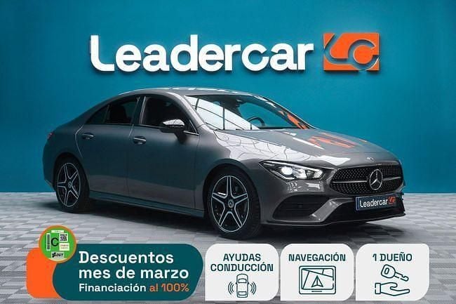 Usado Mercedes CLA180 136 CV (100 kW) 2020 Gris / plata Berlina
