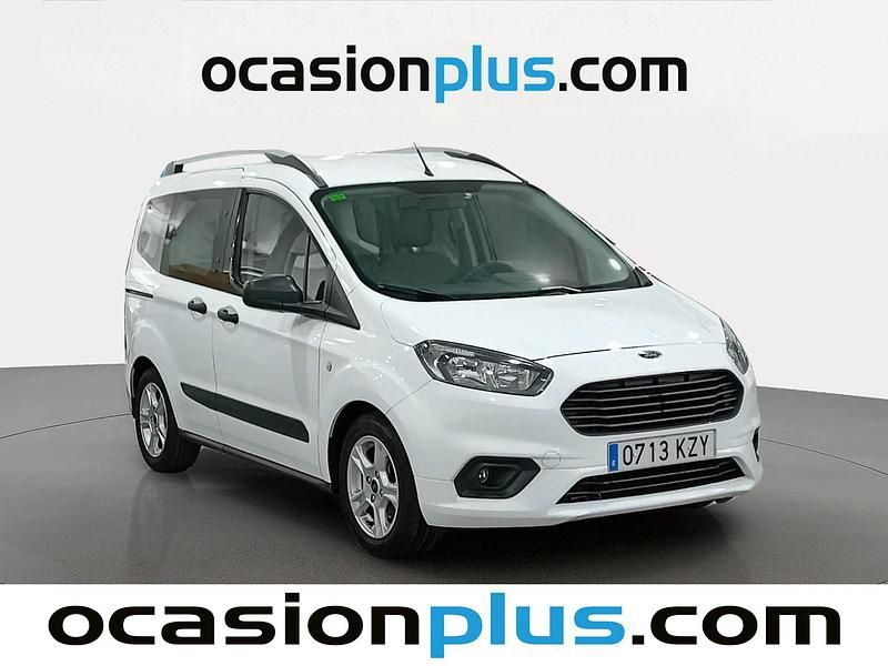 Usado Ford Tourneo Courier Ambiente 100 CV (73 kW) 2019 Blanco Monovolumen