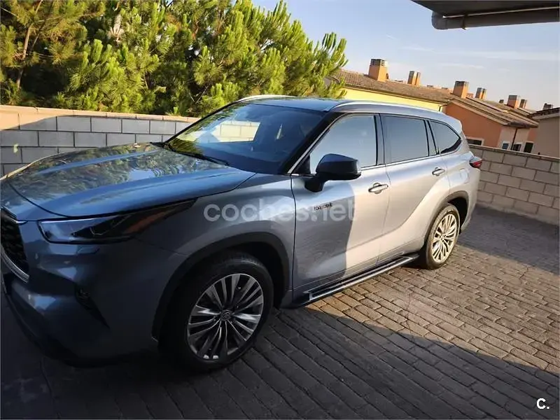 Usado Toyota Highlander Advance 246 CV (180 kW) 2021 Azul SUV