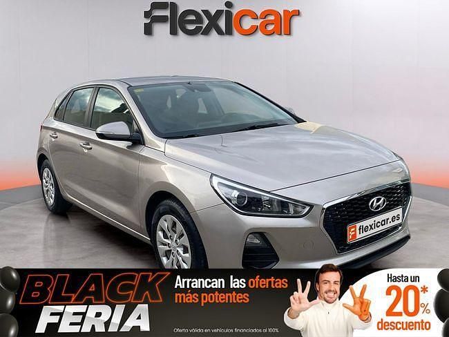 Gris Usado 2018 Hyundai i30 GO! | 13.490 € (Precio justo) - Imagen 1/4