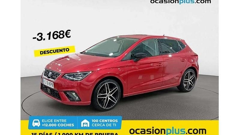 Rojo Usado 2018 Seat Ibiza FR Utilitario | 16.546 € (Precio justo) - Imagen 1/4