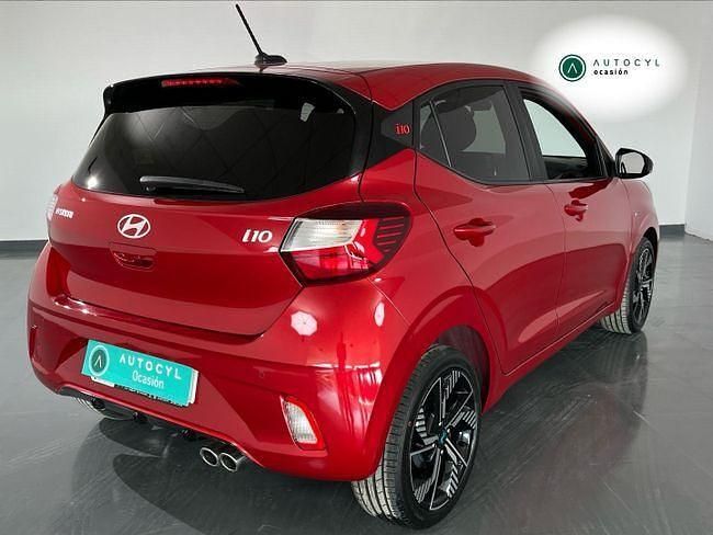Usado Hyundai i10 N Line 80 CV (58 kW) 2025 Rojo Utilitario